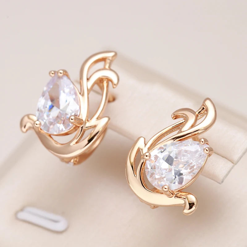 High Quality Daily Fancy Gold Colour Earrings 077