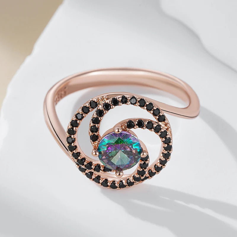 Best Luxury Shiny Gift Natural Ring For Women 012