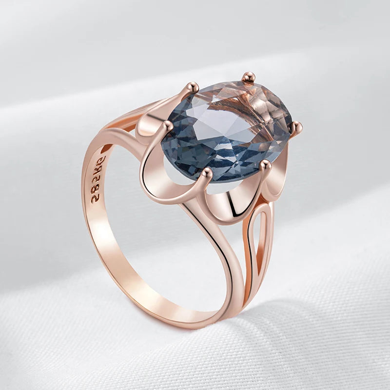 Natural zircon ring, earrings, and necklace set for women by Legacy Magics, featuring sparkling zircon stones and elegant jewelry design.