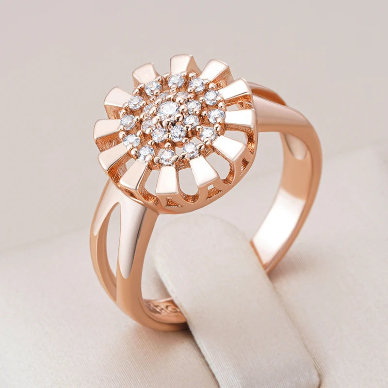 Best Luxury Shiny Gift Natural Ring For Women 078