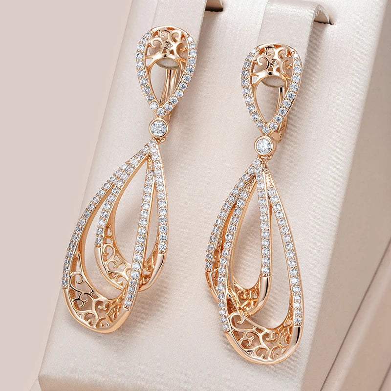 Hot Vintage Long Glossy Earrings