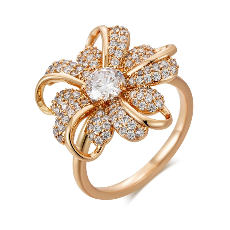Best Luxury Shiny Gift Natural Ring For Women 094