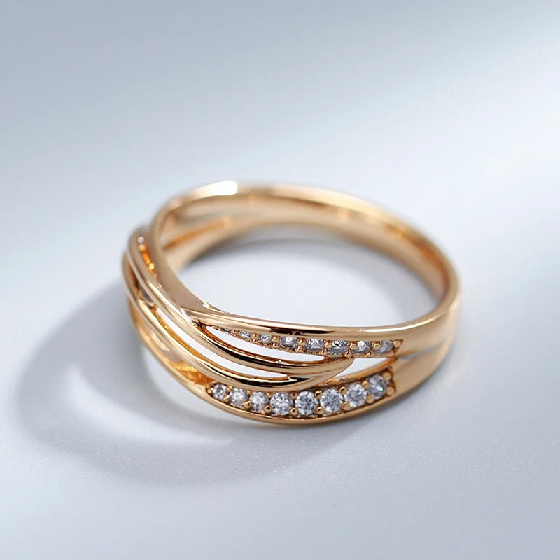 Simple Geometry Cross Fashion Design Ring