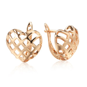 High Quality Daily Fancy Gold Colour Earrings 060