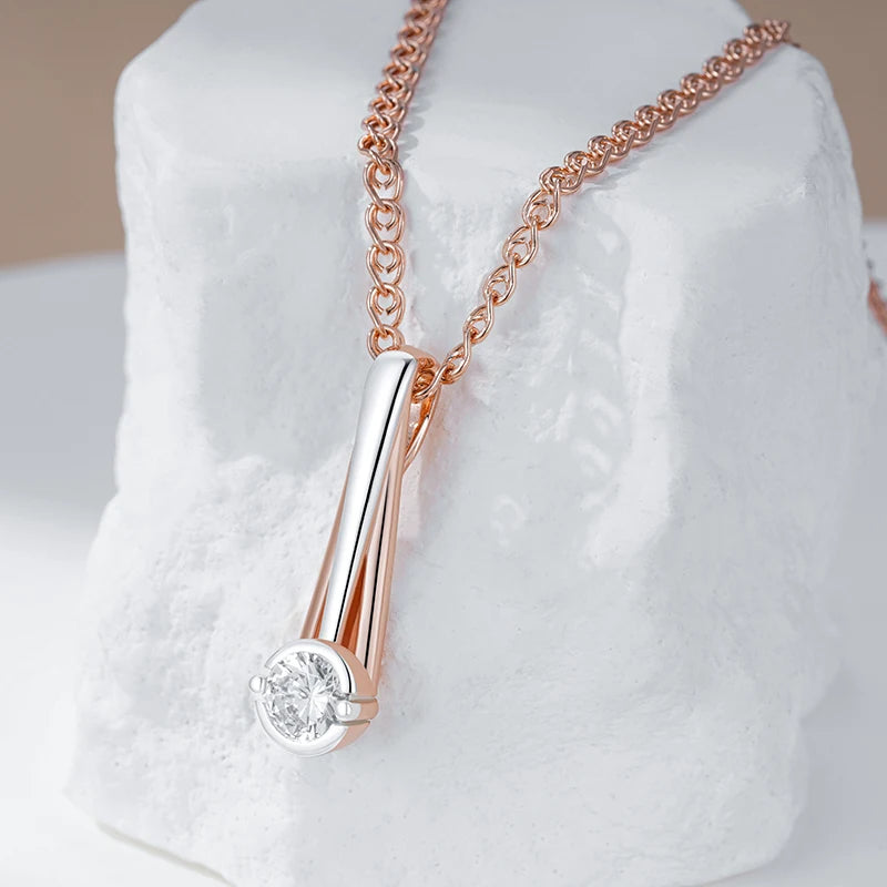 Luxury Bride Wedding Pendant Necklace