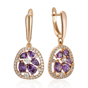 High Quality Daily Fancy Gold Colour Earrings 025