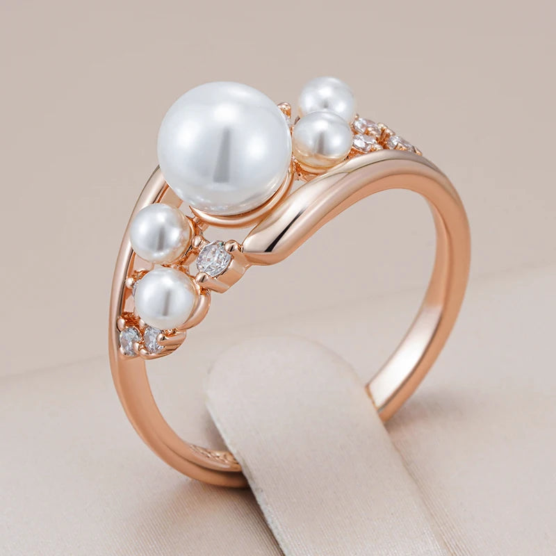 Unique Vintage Pearl Ring