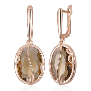 High Quality Daily Fancy Gold Colour Earrings 043