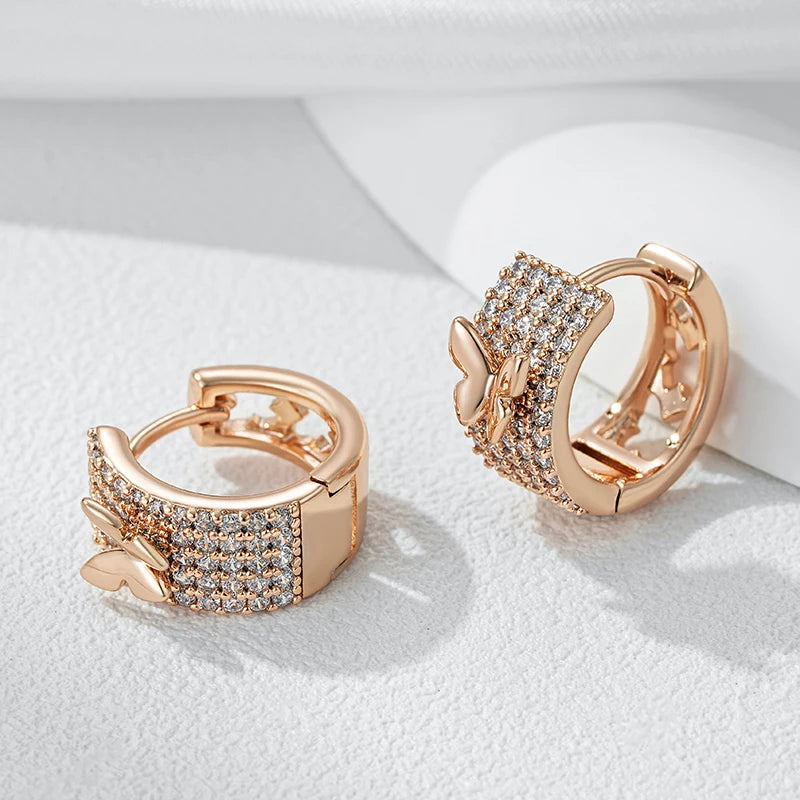 High Quality Daily Fancy Gold Colour Earrings 063