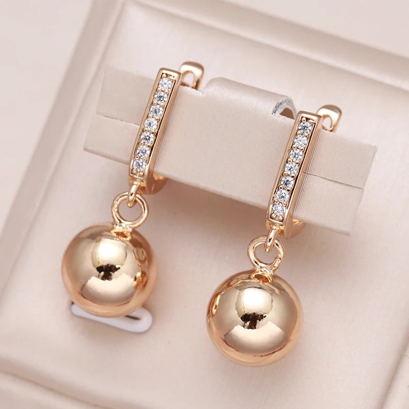 High Quality Daily Fancy Gold Colour Earrings 032
