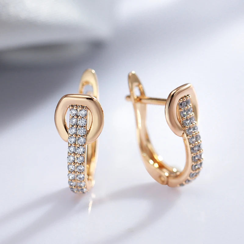 High Quality Daily Fancy Gold Colour Earrings 051