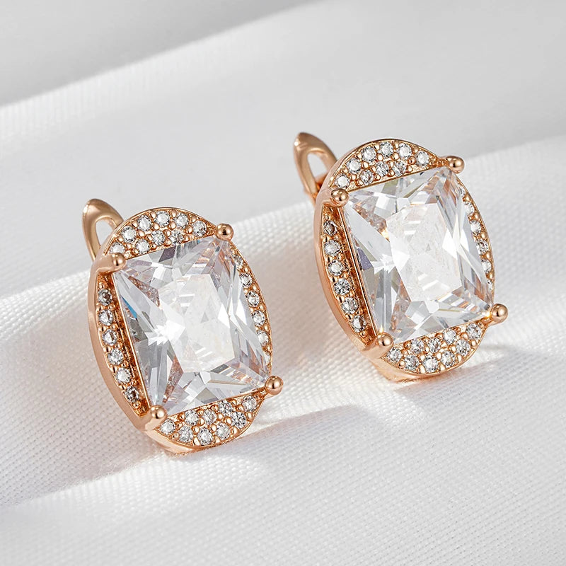 High Quality Daily Fancy Gold Colour Earrings 087