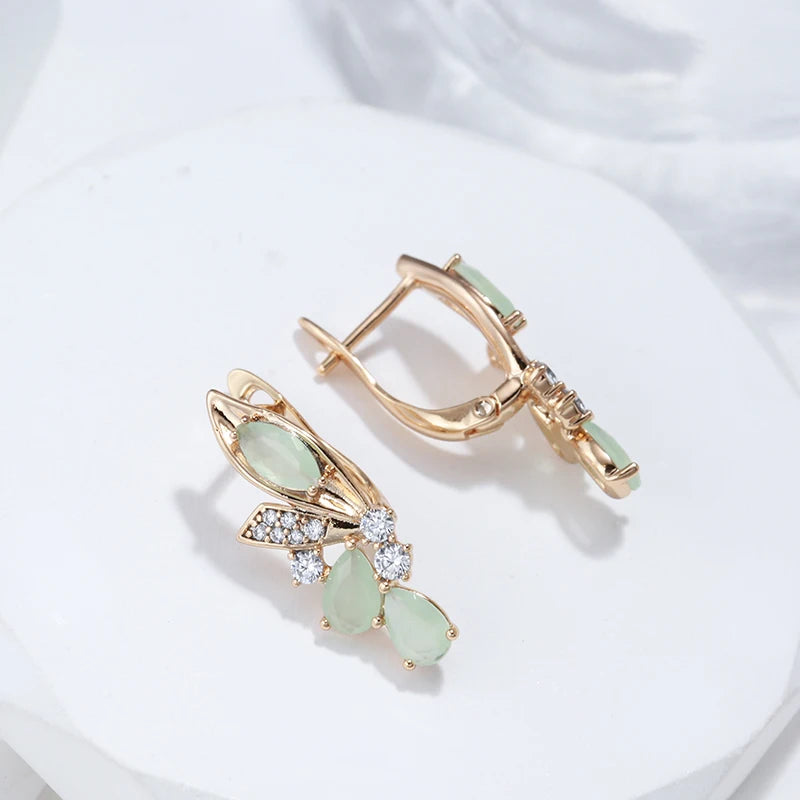 High Quality Daily Fancy Gold Colour Earrings 091