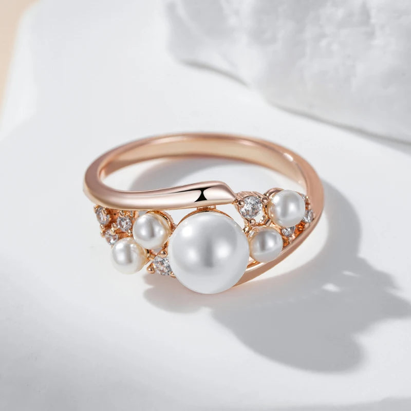 Unique Vintage Pearl Ring