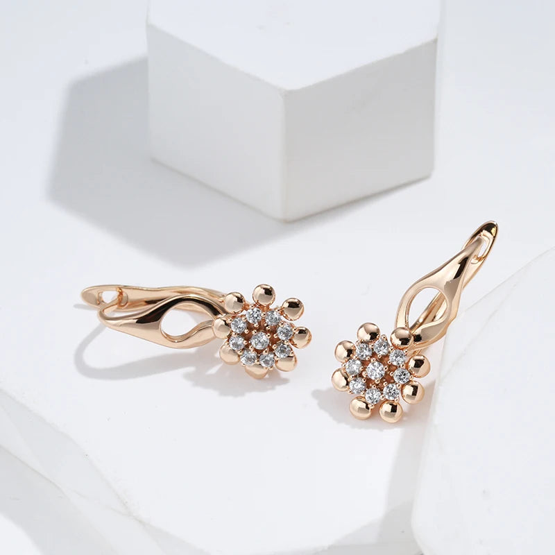 High Quality Daily Fancy Gold Colour Earrings 061