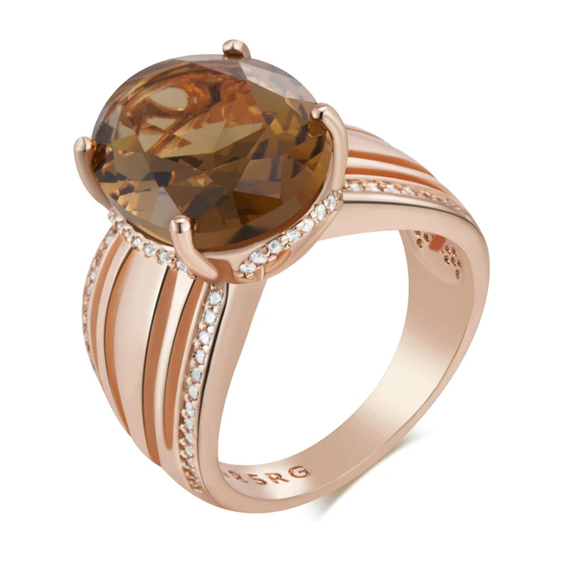 Natural zircon jewelry set including a ring, earrings, and necklace for women by Legacy Magics, featuring sparkling stones and elegant design.