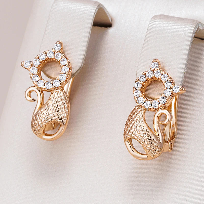 High Quality Daily Fancy Gold Colour Earrings 029