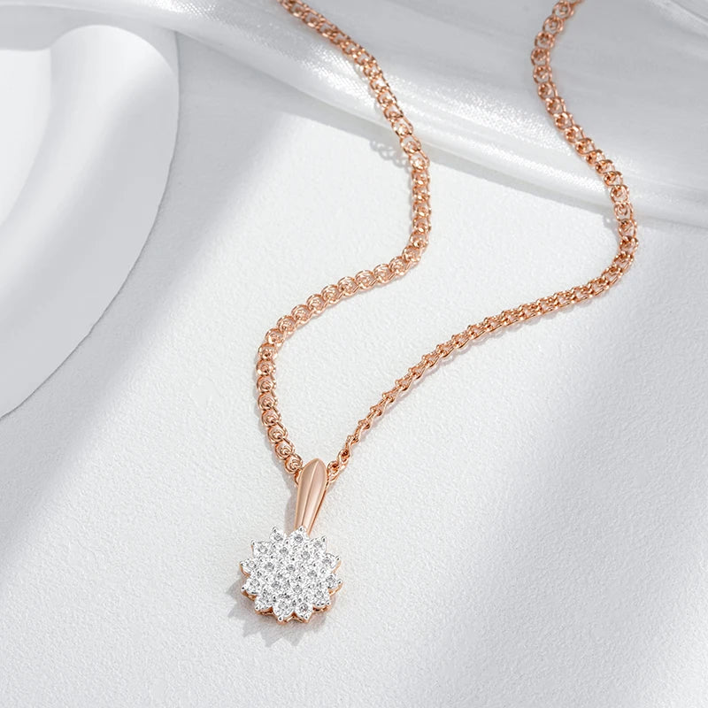 Hot Full Shiny Pendant Necklace