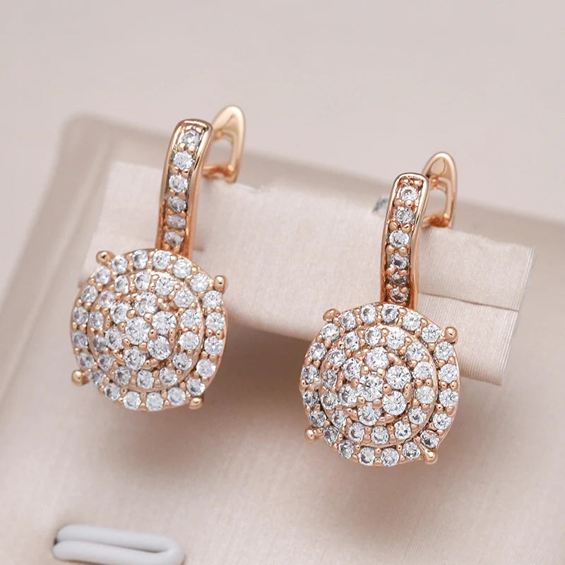 High Quality Daily Fancy Gold Colour Earrings 079