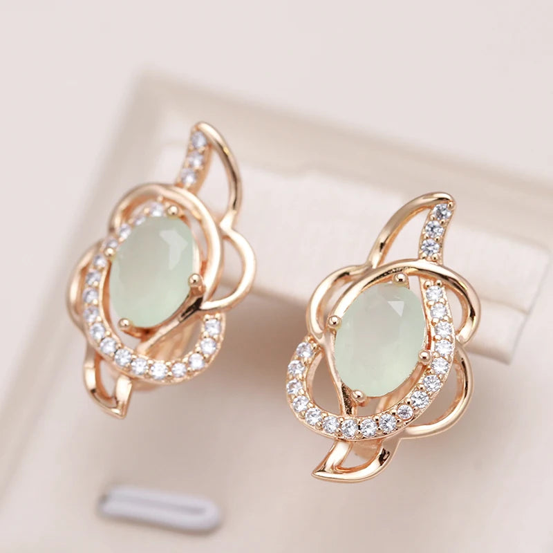 High Quality Daily Fancy Gold Colour Earrings 035