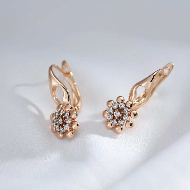 High Quality Daily Fancy Gold Colour Earrings 061