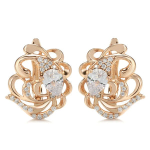 High Quality Daily Fancy Gold Colour Earrings 046