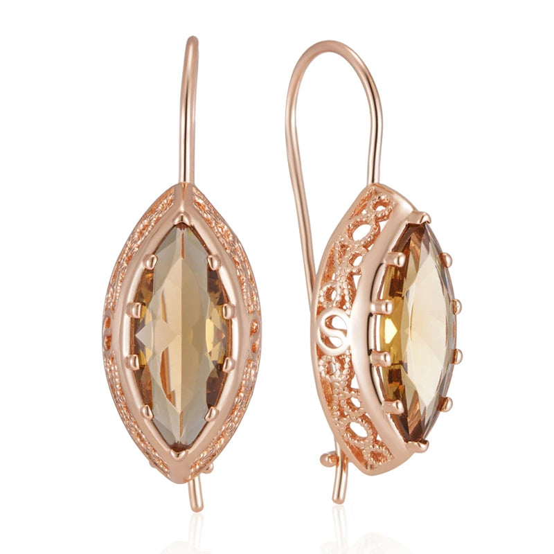 High Quality Daily Fancy Gold Colour Earrings 019