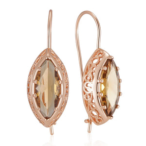 High Quality Daily Fancy Gold Colour Earrings 019