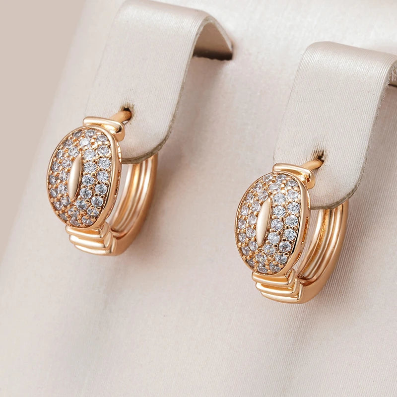 High Quality Daily Fancy Gold Colour Earrings 047