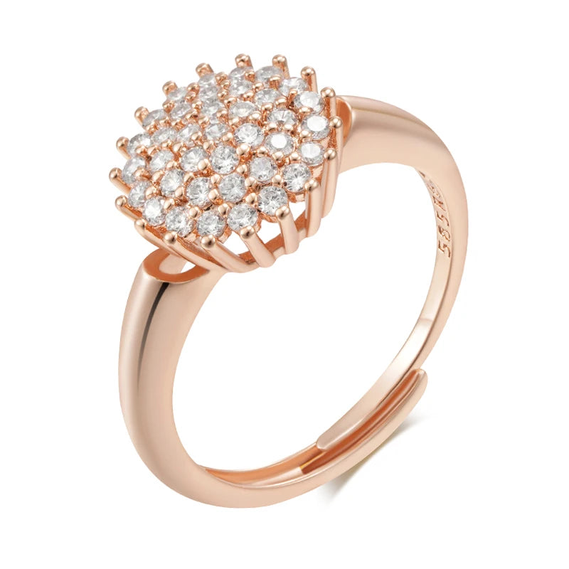 Best Luxury Shiny Gift Natural Ring For Women 048