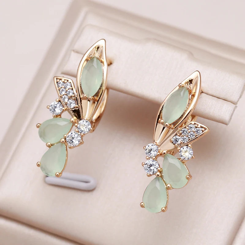 High Quality Daily Fancy Gold Colour Earrings 091