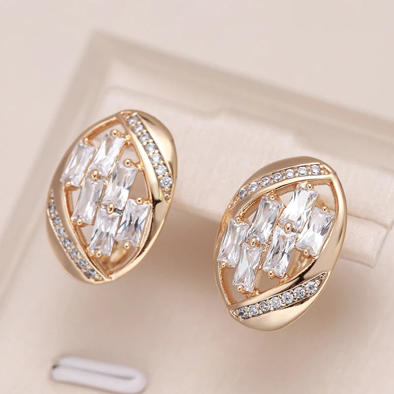 High Quality Daily Fancy Gold Colour Earrings 081