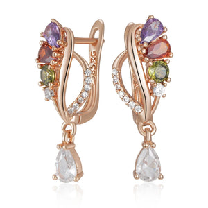 High Quality Daily Fancy Gold Colour Earrings 009