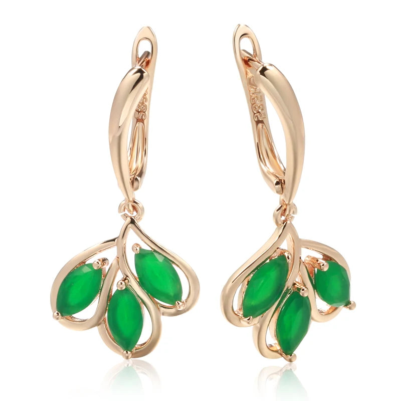 High Quality Daily Fancy Gold Colour Earrings 048