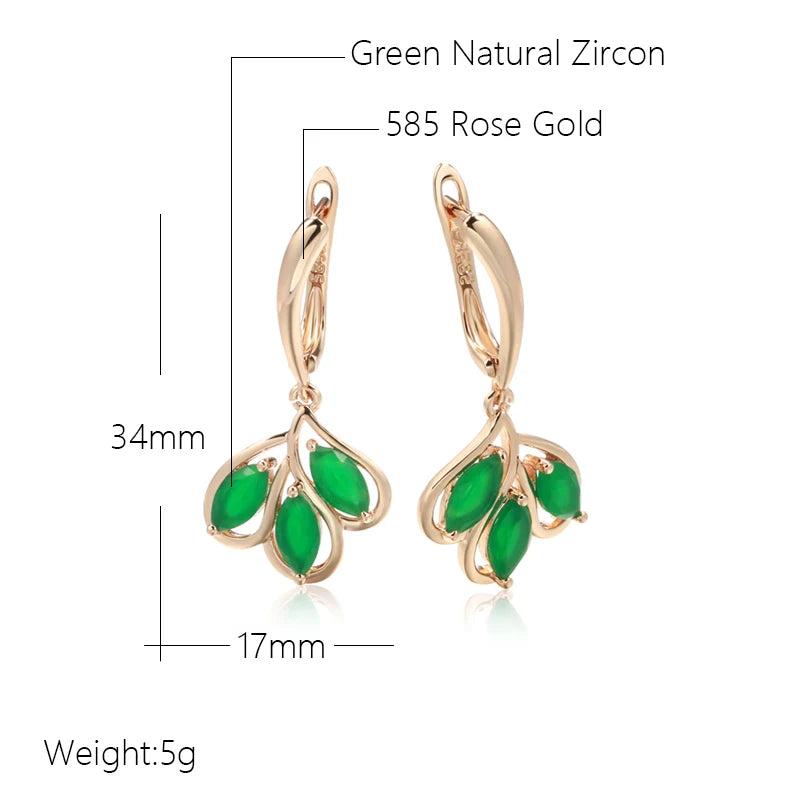 High Quality Daily Fancy Gold Colour Earrings 048