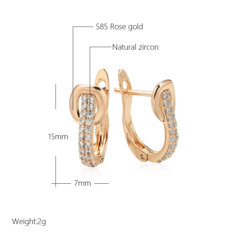 High Quality Daily Fancy Gold Colour Earrings 051