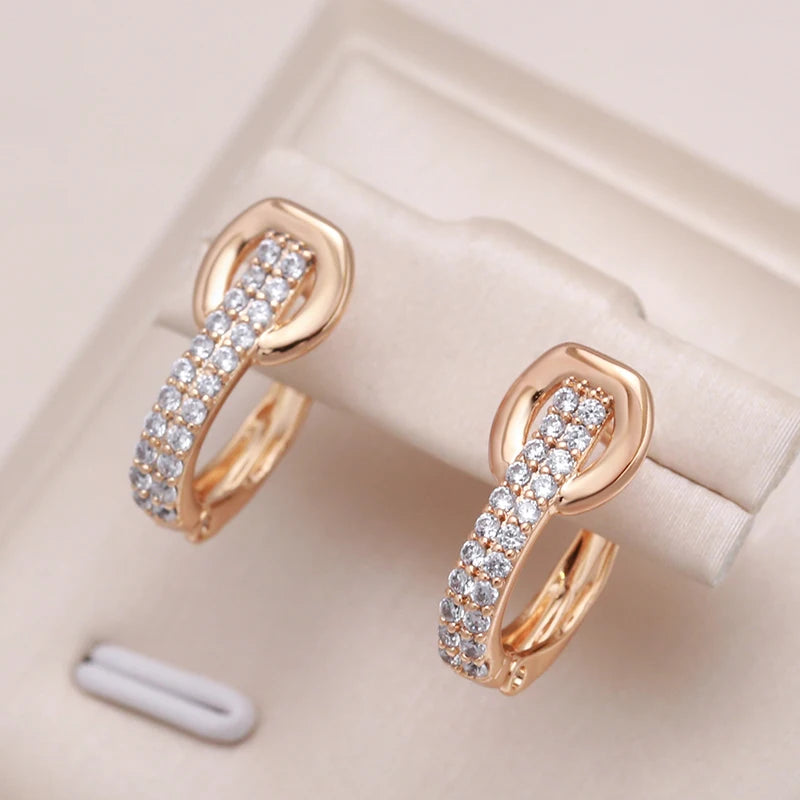 High Quality Daily Fancy Gold Colour Earrings 051