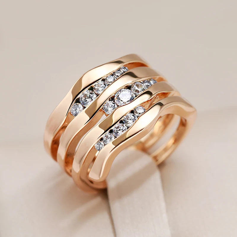 Best Luxury Shiny Gift Natural Ring For Women 056