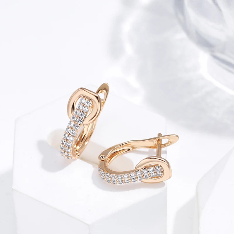 High Quality Daily Fancy Gold Colour Earrings 051