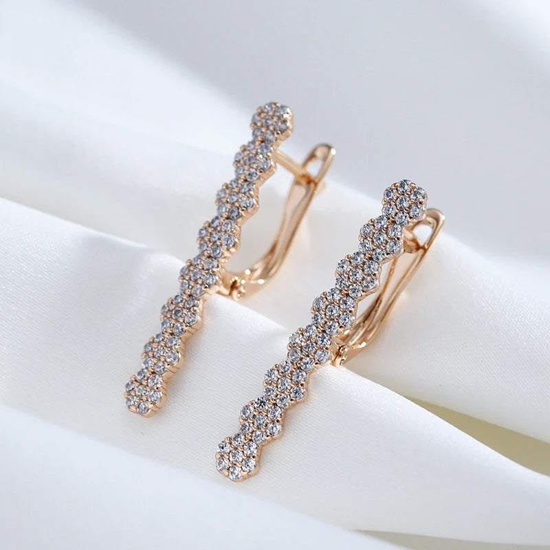 High Quality Daily Fancy Gold Colour Earrings 083