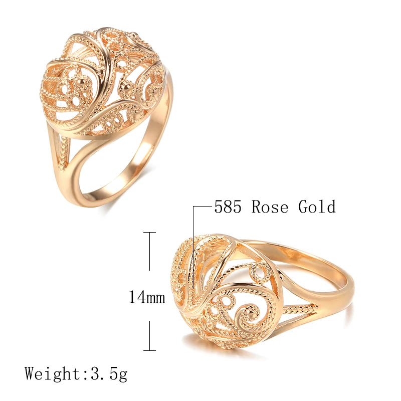 Trendy Rose Gold Colour Rings