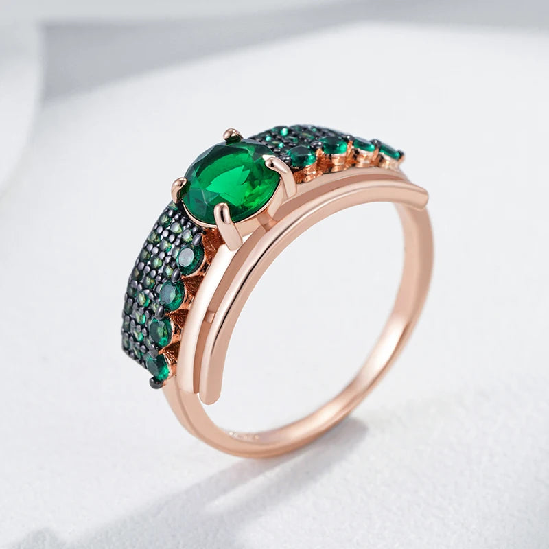 Best Luxury Shiny Gift Natural Ring For Women 033