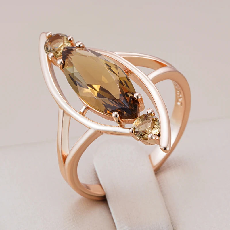 Best Luxury Shiny Gift Natural Ring For Women 034