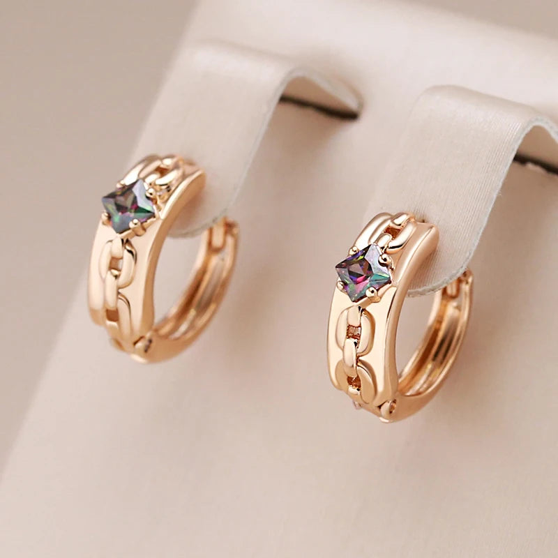 High Quality Daily Fancy Gold Colour Earrings 058