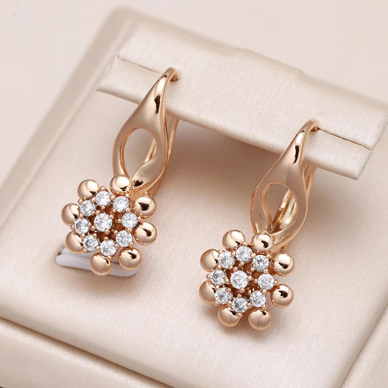 High Quality Daily Fancy Gold Colour Earrings 061