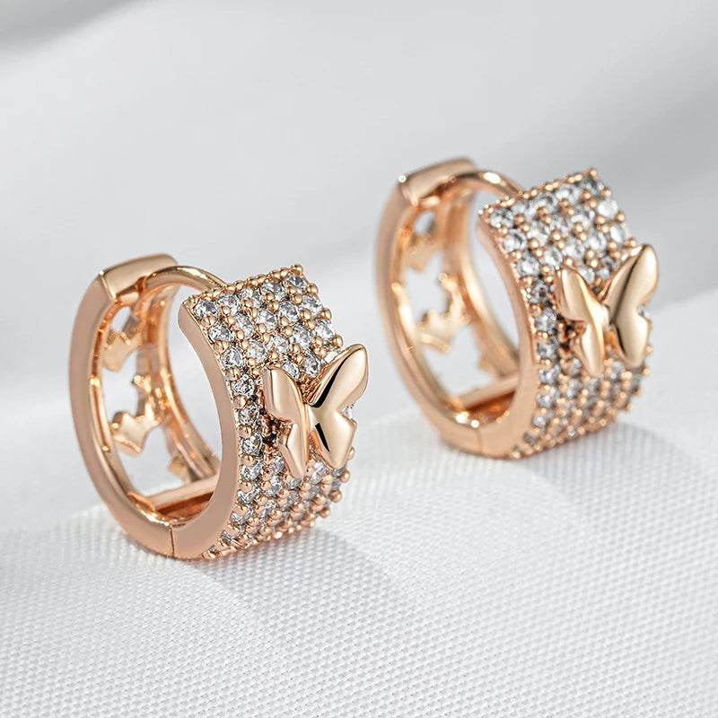 High Quality Daily Fancy Gold Colour Earrings 063