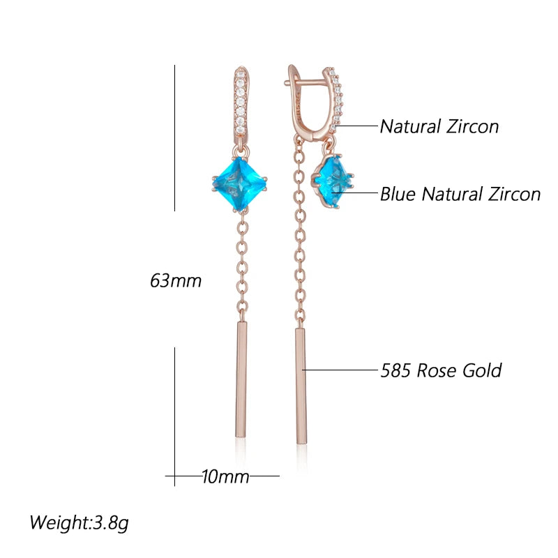 High Quality Daily Fancy Gold Colour Earrings 033