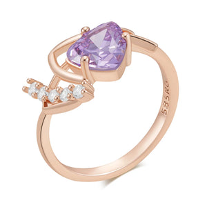 Best Luxury Shiny Gift Natural Ring For Women 016