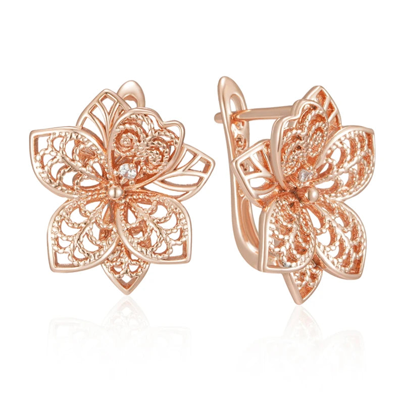 High Quality Daily Fancy Gold Colour Earrings 030