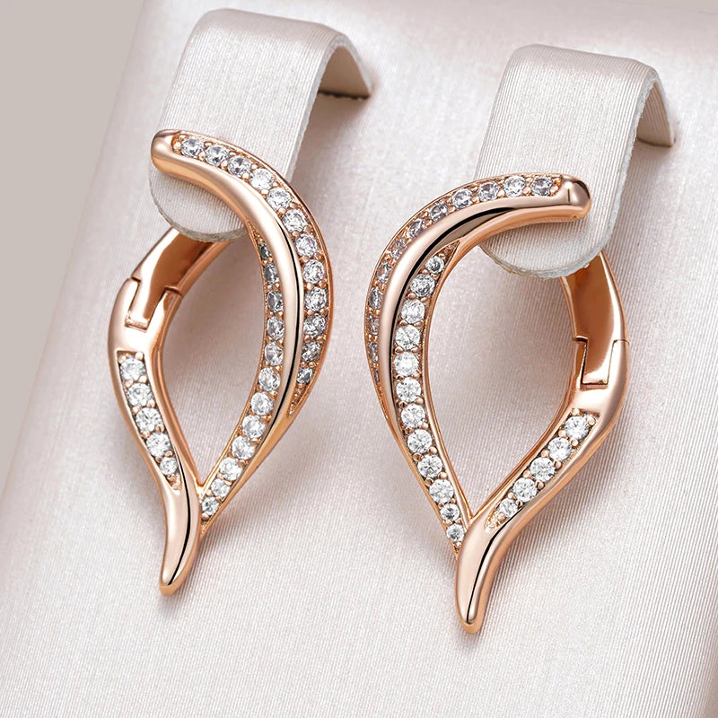 High Quality Daily Fancy Gold Colour Earrings 001